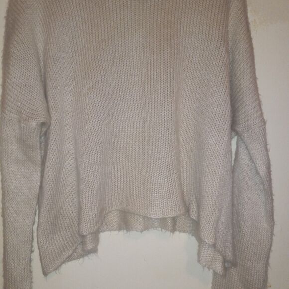 Wooden Ships Mohair Wool Blend Oversized Sweater-Size S/M-Boatneck-Dolman Sleeve - Picture 3 of 8